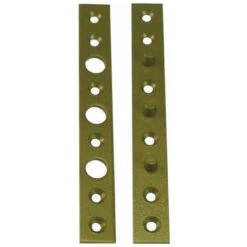 Plaque Plate Fixation L.160mm B.20mm S.3mm Acier Galvanisé.006/775/V SCHNEGEL