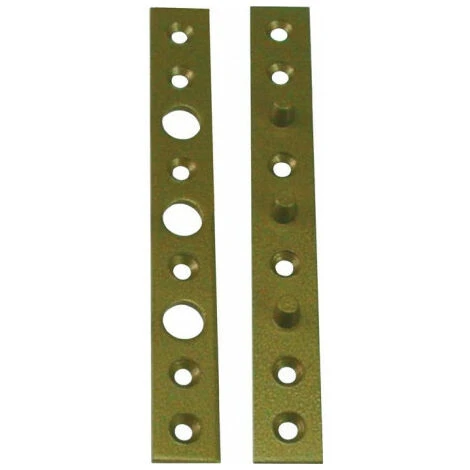 Plaque Plate Fixation L.160mm B.20mm S.3mm Acier Galvanisé.006/775/V SCHNEGEL 1 Plaque Plate Fixation L.160mm B.20mm S.3mm Acier Galvanisé.006/775/V SCHNEGEL