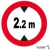 Panneau Hauteur Limitée à 2,2m - Rigide Ø300mm - 4060187