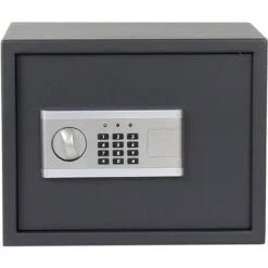 Coffre-fort électronique Mural 380x300x300mm Serrure à Combinaison Alarme Double Boulon En Acier 9 Coffre-fort électronique Mural 380x300x300mm Serrure à Combinaison Alarme Double Boulon En Acier -Promos Matériel Boutique 39952200 5