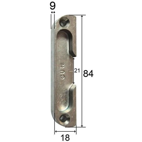 Gâche Série E-11638 BQ017780/CG43017 1 Gâche Série E-11638 BQ017780/CG43017