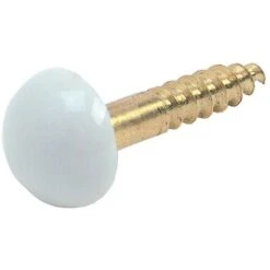 Vis + Cache Porcelaine Blanc BRIONNE - 000.4010.01PN