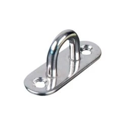 Platine Ovale Avec Anneau 45X16 Mm