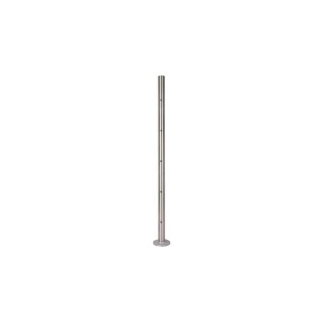 Poteau Inox 316 Hauteur 970mm D 42,4mm 1 Poteau Inox 316 Hauteur 970mm D 42,4mm
