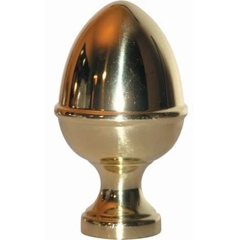 Boule Pour Rampe En Laiton H 135 Mm Ø 67 Mm - Filetage M10 1 Boule Pour Rampe En Laiton H 135 Mm Ø 67 Mm - Filetage M10