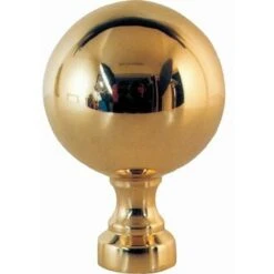 Boule Pour Rampe En Laiton H65 Ø40 Mm