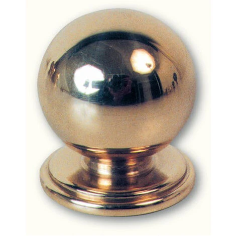 Boule Pour Rampe En Laiton H35 Ø30 1 Boule Pour Rampe En Laiton H35 Ø30