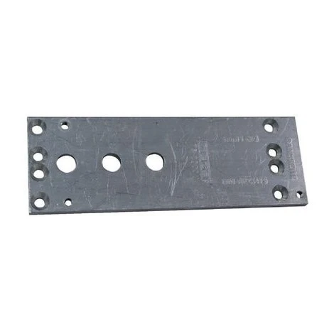 Plaque De Montage Pour TS2000 GÉZÉ STOP SA, Alu Brut 1 Plaque De Montage Pour TS2000 GÉZÉ STOP SA, Alu Brut