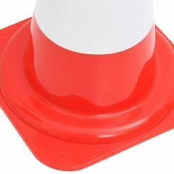 Cônes De Signalisation Réfléchissants 4 Pcs Rouge Et Blanc 50cm VidaXL -Promos Matériel Boutique 44192495 4
