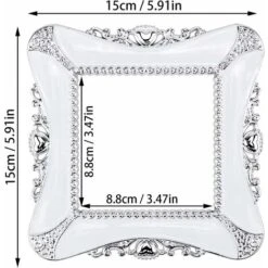 Sticker Mural Prise Interrupteur D'éclairage Auto-Adhésif Couverture Autocollant D'interrupteur En Résine Plastique Couverture D'Autocollants D'Interrupteur De Lumière Décoration Mural，Irisifr（4Pcs，bl -Promos Matériel Boutique 44571604 3