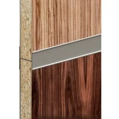 Profil En H Pour Porte 18 Mm - L : 1800 Mm - Argent -Promos Matériel Boutique 455927 3