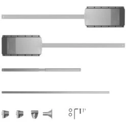 Elévateur De Penderie Acier - Boîtier Argent - Largeur Dressing 920-1240 Mm 6 Elévateur De Penderie Acier - Boîtier Argent - Largeur Dressing 920-1240 Mm -Promos Matériel Boutique 455970 3