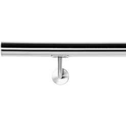 Kit Main Courante Rambarde Support Mural 150 Cm Dispositif De Fixation Escaliers Acier Affiné V2A -Promos Matériel Boutique 4634978 5