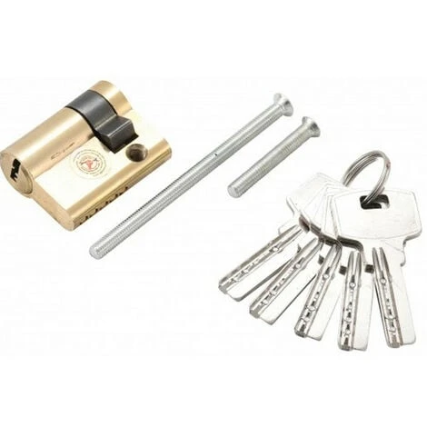 Barillet Cylindre De Serrure Porte De Garage 30 + 10 Mm Avec 5 Cles 1 Barillet Cylindre De Serrure Porte De Garage 30 + 10 Mm Avec 5 Cles