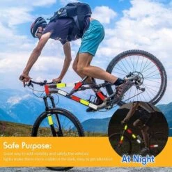 24 Pcs Autocollants Réfléchissants D'Avertissement Stickers Réfléchissants De Sécurité Stickers De Visibilité Nocturne Autocollants De Bande Imperméables Pour Véhicule, 1,18 X 3,25 Pouces Guazhuni 8 24 Pcs Autocollants Réfléchissants D'Avertissement Stickers Réfléchissants De Sécurité Stickers De Visibilité Nocturne Autocollants De Bande Imperméables Pour Véhicule, 1,18 X 3,25 Pouces Guazhuni -Promos Matériel Boutique 46938461 4