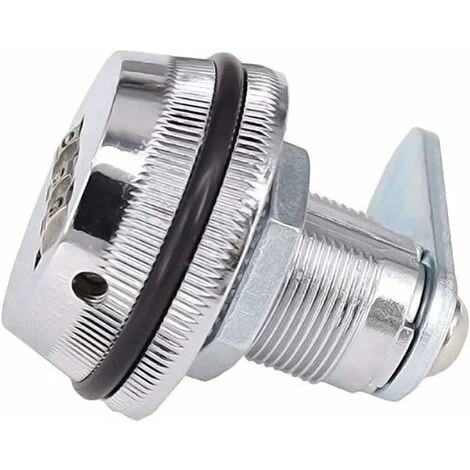 Serrure à Came à Combinaison De Code,2 Pièces Serrure à Combinaison De Tiroir,Serrure à Came à Languette Rotative Pour Boîte à Outils Pour Armoire à Tiroirs De Bureau Guazhuni (Argent) 4 Serrure à Came à Combinaison De Code,2 Pièces Serrure à Combinaison De Tiroir,Serrure à Came à Languette Rotative Pour Boîte à Outils Pour Armoire à Tiroirs De Bureau Guazhuni (Argent) – Image 4