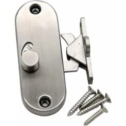 Serrure De Porte Coulissante à 90° à Angle Droit Avec Boucle De Verrouillage De Porte Coulissante Et Verrou De Porte De Grange, Irisfr 7 Serrure De Porte Coulissante à 90° à Angle Droit Avec Boucle De Verrouillage De Porte Coulissante Et Verrou De Porte De Grange, Irisfr -Promos Matériel Boutique 48100790 3