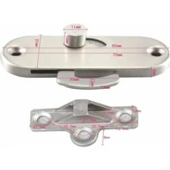 Serrure De Porte Coulissante à 90° à Angle Droit Avec Boucle De Verrouillage De Porte Coulissante Et Verrou De Porte De Grange, Irisfr 9 Serrure De Porte Coulissante à 90° à Angle Droit Avec Boucle De Verrouillage De Porte Coulissante Et Verrou De Porte De Grange, Irisfr -Promos Matériel Boutique 48100790 5