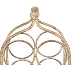 Porte-bouteille De Vin En Fer Forgé Porte-bouteille De Vin Mousseux 105x12 Cm Présentoir à Vin Au Sol Pour 16 Bouteilles -Promos Matériel Boutique 49467647 3