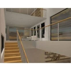 Rampes D'escalier - Poteaux Couleur Standard : 1 Mètre Linéaire - REMP/CS/01