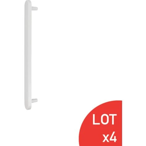 Plaque Aveugle Et Anti-vol Aluminium Blanc RAL9016 LOT DE 4 1 Plaque Aveugle Et Anti-vol Aluminium Blanc RAL9016 LOT DE 4