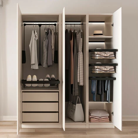 Penderie Rabattable Pour Armoire Hang 5 Penderie Rabattable Pour Armoire Hang – Image 5