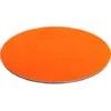 Panneau Composite Aluminium Couleur 3 Mm Rond - Plaque Alu Avec Au Centre Un Polyéthylène (PVC) Aluminium Composite - Orange - Diamètre 100 Mm