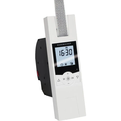 Enrouleur De Sangle électrique RADEMACHER RolloTron Comfort 1700-UW Pour Sangle De 23 Mm, Volet Roulant Jusqu'à 45 Kg, Avec écran Et Programme Journalier/weekend/Astro, Montage En Saillie, Blanc. 2 Enrouleur De Sangle électrique RADEMACHER RolloTron Comfort 1700-UW Pour Sangle De 23 Mm, Volet Roulant Jusqu'à 45 Kg, Avec écran Et Programme Journalier/weekend/Astro, Montage En Saillie, Blanc. – Image 2