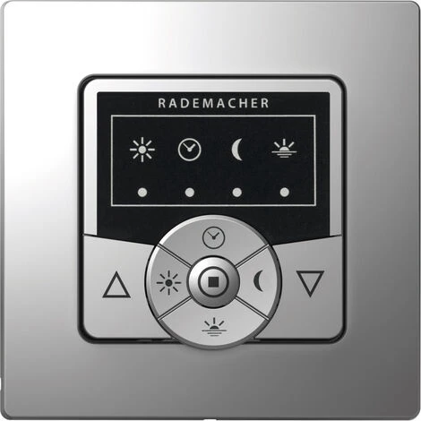 Programmateur Pour Volets Roulants Smart Home RADEMACHER Troll Basic DuoFern 5615-AL Pour La Commande Automatique De Moteurs Pour Volets Roulants, Compatible Avec HomePilot Smart-Home, Gris Aluminium. 1 Programmateur Pour Volets Roulants Smart Home RADEMACHER Troll Basic DuoFern 5615-AL Pour La Commande Automatique De Moteurs Pour Volets Roulants, Compatible Avec HomePilot Smart-Home, Gris Aluminium.