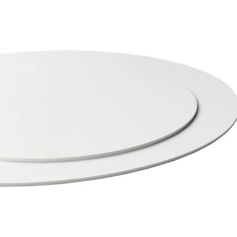 Panneau Plastique PVC 1,5 Mm Rond. Plaque P.V.C Blanc. Plaque PVC Plastique Blanc Rond. Matière PVC Rigide à La Découpe - 10 Cm (100 Mm) 2 Panneau Plastique PVC 1,5 Mm Rond. Plaque P.V.C Blanc. Plaque PVC Plastique Blanc Rond. Matière PVC Rigide à La Découpe - 10 Cm (100 Mm) – Image 2