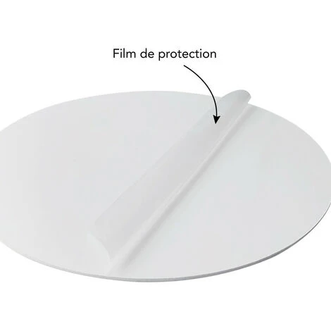 Panneau Plastique PVC 1,5 Mm Rond. Plaque P.V.C Blanc. Plaque PVC Plastique Blanc Rond. Matière PVC Rigide à La Découpe - 10 Cm (100 Mm) 3 Panneau Plastique PVC 1,5 Mm Rond. Plaque P.V.C Blanc. Plaque PVC Plastique Blanc Rond. Matière PVC Rigide à La Découpe - 10 Cm (100 Mm) – Image 3
