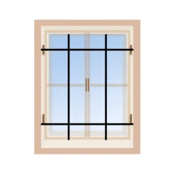 Grille De Fenêtre 600x400mm 5 Grille De Fenêtre 600x400mm -Promos Matériel Boutique 53054770 3