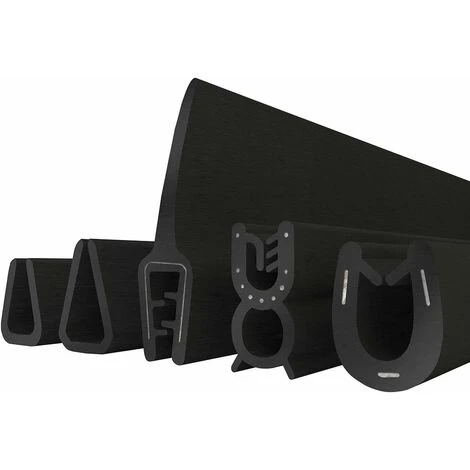 STEIGNER Joint De Protection De Bord De Tôle S-583 NOIR, Forme U, 7x11mm, 1 M 5 STEIGNER Joint De Protection De Bord De Tôle S-583 NOIR, Forme U, 7x11mm, 1 M – Image 5