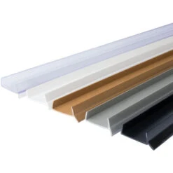 STEIGNER Joint Pour Plinthe Cuisine, Profil D’étanchéité Pour Socle Cuisine, 15mm / 16mm / 17mm, Longueur : 1,5m, TRANSPARENT -Promos Matériel Boutique 54722817 4