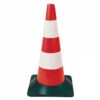 Cône De Signalisation Plastique Pied Caoutchouc TALIAPLAST