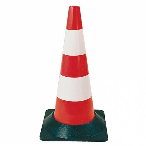 Cône De Signalisation Plastique Pied Caoutchouc TALIAPLAST 1 Cône De Signalisation Plastique Pied Caoutchouc TALIAPLAST