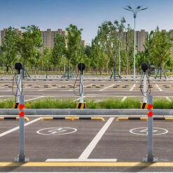 VINGO 3 Kit Poteau De Délimitation 65cm Barrière De Parking Rabattable Bollard à Bétonner 9 VINGO 3 Kit Poteau De Délimitation 65cm Barrière De Parking Rabattable Bollard à Bétonner -Promos Matériel Boutique 55433159 5