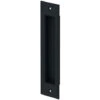 Poignée Rectangulaire Noire Type Barn Door 203 X 53 Mm