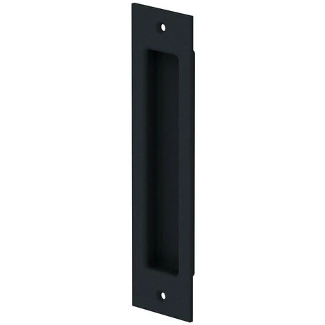 Poignée Rectangulaire Noire Type Barn Door 203 X 53 Mm 1 Poignée Rectangulaire Noire Type Barn Door 203 X 53 Mm