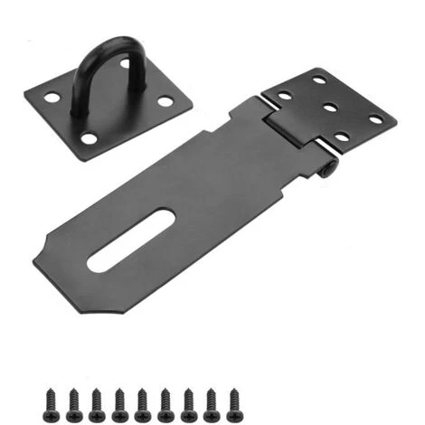 Sécurité Moraillon De Cadenas, Fermoir De Porte En Acier Inoxydable Avec Cadenas Imitation Cuivre, Moraillon Loquet De Porte Peut être Utilisé Pour Les Portes, Fenêtres, Jardins, Cabanons LO-Ron 1 Sécurité Moraillon De Cadenas, Fermoir De Porte En Acier Inoxydable Avec Cadenas Imitation Cuivre, Moraillon Loquet De Porte Peut être Utilisé Pour Les Portes, Fenêtres, Jardins, Cabanons LO-Ron