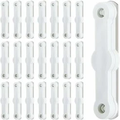 Lot De 22 Autocollants Puissants Pour Moustiquaires De Fenêtres, Avec Ruban Adhésif Pour Fixation, Bricolage.Gu.B/bon