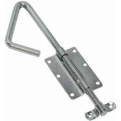 Verrou Baïonnette 320mm Universel Poignée Acier Portail Porte Jardin Loquet Levier Tige Blocage Butée Arrêt