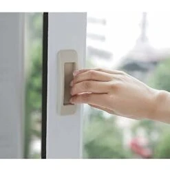 4 Pièces Poignée Autocollante Porte Coulissante - Blanc -Promos Matériel Boutique 58039011 5