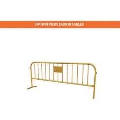 Barrière De Sécurité 2300x1000 - 1 Pied Fixe - 070712301 -Promos Matériel Boutique 58172177 3