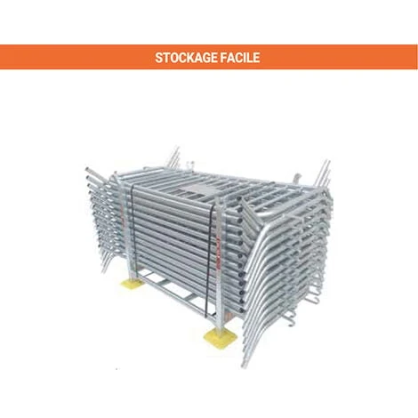 Barrière De Police Finition Peinte - 2100x1000mm - 070920111 3 Barrière De Police Finition Peinte - 2100x1000mm - 070920111 – Image 3