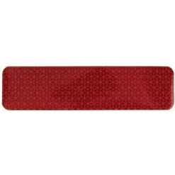 Ruban Adhésif Réflechissant Rouge 200 X 50mm Bande Autocollant Sticker Catadioptre Sécurité Voiture Camion Remorque Vélo