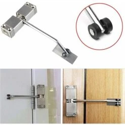 Ferme-portes, Fermeture à Ressort Automatique, Ferme-Porte Réglable Acier, Ferme-porte Automatique Interne -Promos Matériel Boutique 58348580 5