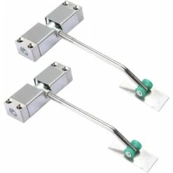 2 Pièces Ferme-portes, Automatique Porte Plus Près Mécanique Vitesse Contrôler Jusqu'à 40KG, Venez Avec Clé Hexagonale