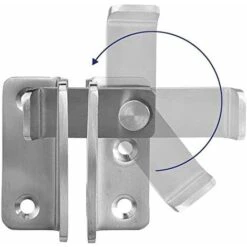 2 Pièces Loquet Porte Cadenas Droit Ouvert Moraillon Cadenas Verrou De Porte à Pêne Petite Antivol Loquet Acier Inoxydable Avec 8 Vis Minuscule Fermoir à Cadenas Applicable Aux Diverses Portes 7 2 Pièces Loquet Porte Cadenas Droit Ouvert Moraillon Cadenas Verrou De Porte à Pêne Petite Antivol Loquet Acier Inoxydable Avec 8 Vis Minuscule Fermoir à Cadenas Applicable Aux Diverses Portes -Promos Matériel Boutique 58683113 3