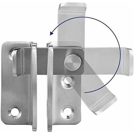 2 Pièces Loquet Porte Cadenas Droit Ouvert Moraillon Cadenas Verrou De Porte à Pêne Petite Antivol Loquet Acier Inoxydable Avec 8 Vis Minuscule Fermoir à Cadenas Applicable Aux Diverses Portes 3 2 Pièces Loquet Porte Cadenas Droit Ouvert Moraillon Cadenas Verrou De Porte à Pêne Petite Antivol Loquet Acier Inoxydable Avec 8 Vis Minuscule Fermoir à Cadenas Applicable Aux Diverses Portes – Image 3